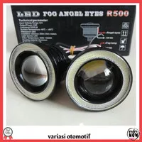 LED FOGLAMP ANGEL EYES 89MM LED FOG LAMP MOBIL ANGEL EYES UNIVERSAL