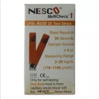 Strip Nesco Asam Urat isi 25 / Nesco Asam Urat