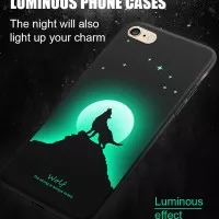 Case Samsung S9 plus S8 plus Luminous casing glow in the dark hard
