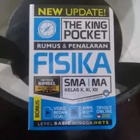 Buku SMA Kelas X, XI, XII The King Pocket Rumus dan Penalaran FISIKA
