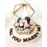 Wedding ring box ring bearer kotak cincin nikah will you marry me