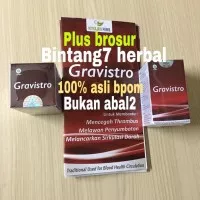 gravistro obat herbal jantung koroner dan stroke iskemix gravisto bpom