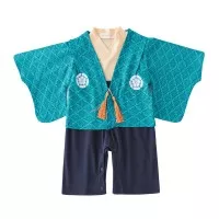 Japan Kimono romper bayi kostum jepang baby boy costum jumper cosplay4