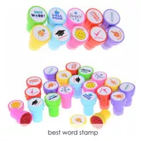 BEST WORD STAMP - stamp anak untuk giat belajar