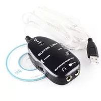 USB GUITAR LINK CABLE / USB GITAR LINK U/RECORDING DILAPTOP / PC / MAC