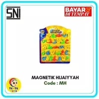 Mainan Edukasi Anak/Tempelan Magnet/Letters&Number/Magnetik Hijaiyah