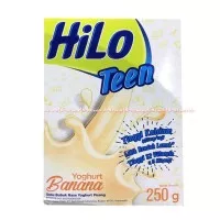 HILO Teen Yoghurt Banana Susu Hilo Remaja Yogurt 250gr