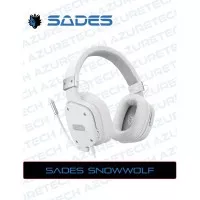 Sades SnowWolf Multi-platform Gaming Headset Garansi Resmi