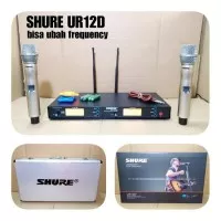 Mic wireless shure UR12D (2 mic handheld)