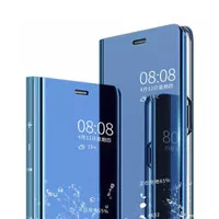 Samsung J2 Pro 2018 J4 2018 J6+ J5 Pro Clear View Standing Cover Mirro