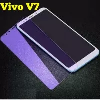 Vivo V7/V7 Tempered Glass BLUE LIGHT/Anti-Blue Light Ray Resistant