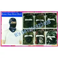 masker ninja motif ,masker balaclava, sarung kepala helm masker motor