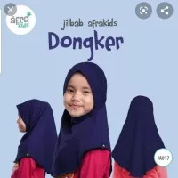 Jilbab Anak Instant " Biru Dongker" JA 017 by Afrakids