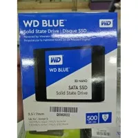 WD SSD BLUE 500GB / 2.5" SATA 7mm SSD / 3D NAND SSD / RESMI