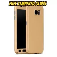 Samsung Galaxy Note 3/ Note 5 Full Casing 360 Free Tempered Glass Case