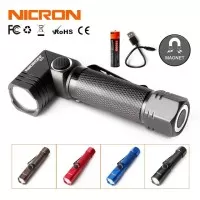 NICRON | B74 | Pocket Senter USB | Senter Magnet Led