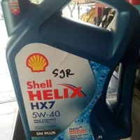 Oli Mesin Mobil HX7 Shell Helix 4 Liter Original Shell