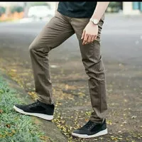 MALMO celana panjang chino 27-34 premium impersif hitam hijau coklat