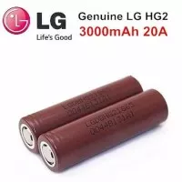 AUTHENTIC Battery 18650 LG H2 3000mAh Baterai Vape Vapor
