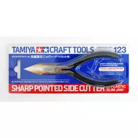 TAMIYA SHARP POINTED SIDE CUTTER 74123 - Tamiya Craft Tools 123