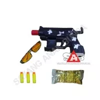 Mainan Tembakan Soft Gun Bullet Nerf Waterbeads Super AirGun Murah