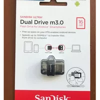 Sandisk OTG 16GB M.3 USB 3.0 Ultra Dual USB Drive