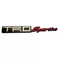 Emblem TRD Sportivo Logo Timbul Aksesoris Mobil Toyota Avanza Vios