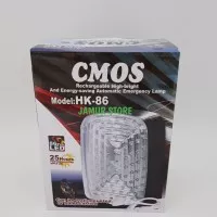 Lampu LED Cmos HK-86/Lampu Emergency Led CMOS HK86 Rechargeable Lamp