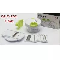 Q2 P-202 SPEEDY CHOPPER PLUS Parutan Mini Cutter Mini Chopper Cutter S