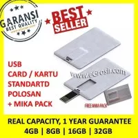 USB Kartu 8GB / Flaskdisk Card 8GB / USB Promosi 8GB