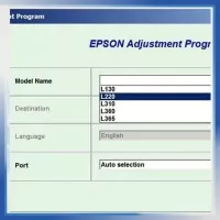 Resetter / Reseter / Reset Printer Epson L1300