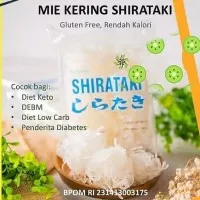 mie shirataki kering / mi shirataki / mie konyaku /mie diet 250gr