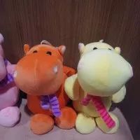 boneka hippo / kuda nil warna warni