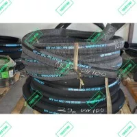 Selang Rubber hose angin air 2 inch karet merk Alfagomma T155 Italy