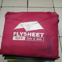 flysheet tenda cover tenda dome 300 x 400 peralatan hiking