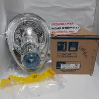 Reflektor / Lampu Depan Scoopy Lama Karburator Asli Original Merk Win