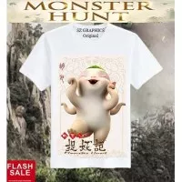 monster hunt wu ba t shirt pria kaos pria pria