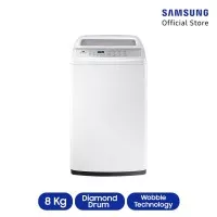 SAMSUNG Mesin Cuci Top Loading 8KG WA80H4000SW/SE