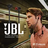 JBL T110 BT / T110BT Wireless In-Ear Headphones - Black