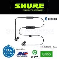 SHURE Sound Isolating Earphone SE215 Bluetooth Version Clear & Black