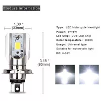 Lampu Mobil/Motor LED H 4 - H4 Head Lamp Hi/Lo Beam Super terang