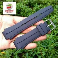 TALI JAM TANGAN LASEBO LS809 TALI JAM KARET LASEBO LD 809 HITAM