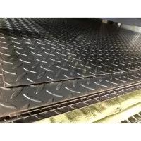 Plat Bordes Besi 1.20 x 2.40 Meter - Checkered Plate