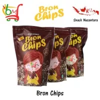 Bron Chips Keripik Brownies Snack Tipis Kering Best Seller - 60gr