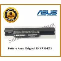 Baterai ORIGINAL ASUS K53 A43 A43E A43U A43S A53 K43 K43S A32-K53