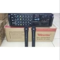 Amplifier WESTON SA 3300WM free 2 bh Mic wireless