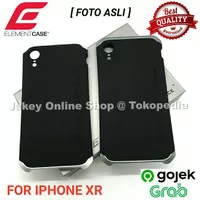 Case iPhone XR 6.1 ELEMENT SOLACE Full Cover Casing + Metal Bumper HP