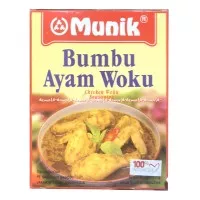 Munik Bumbu Ayam Woku Chicken Woku Seasoning Bumbu Instan 135gr