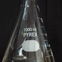Labu Erlenmeyer PYREX 1000 ml