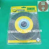 SIKAT KAWAT GERINDA DUDUK FLAT WHEEL WIRE BRUSH 6 PROHEX HASSTON